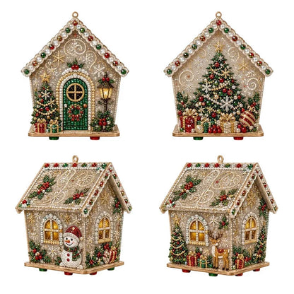 CrystalFrost 3D Bead Art Christmas Kit — Ignite Festive Joy