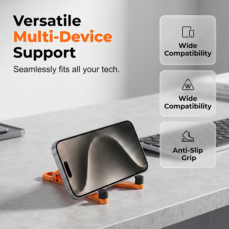 GlideMate Phone Stand — Hands-Free Freedom Instantly