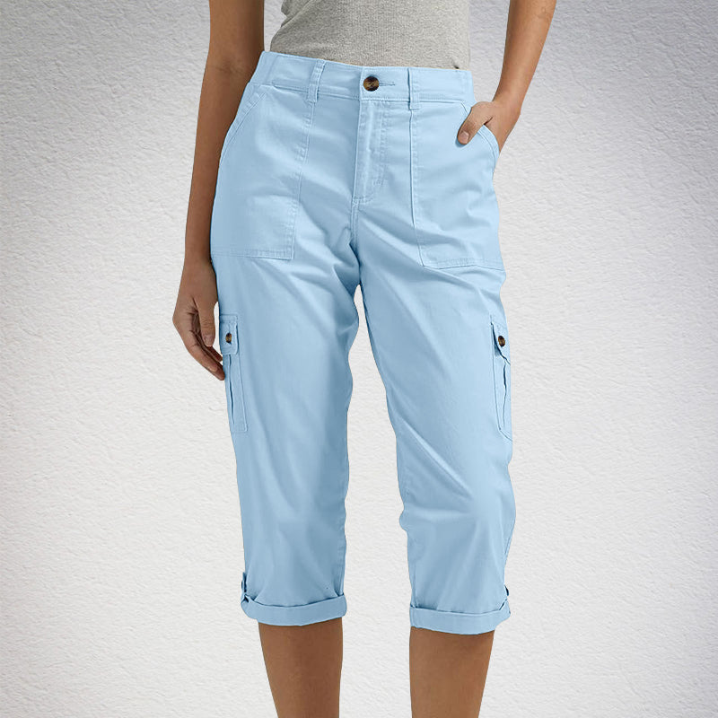 Heidi – Women's Capri Pants with Stretch and Practical Pockets