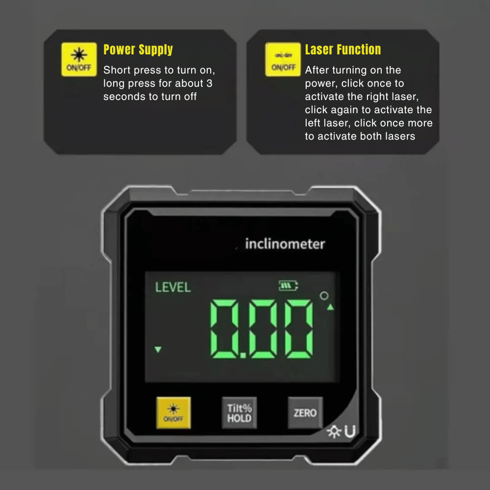 AngleMaster Pro — Laser Digital Angle Tool | 50% OFF