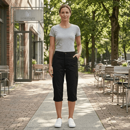 Heidi — Comfortable Capri Pants | 50% OFF