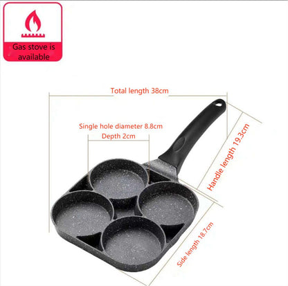 QuadraSizzle — Multi-Well Breakfast Pan | 50% OFF