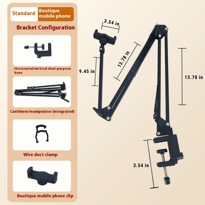 FlexView — Magnetic Bedside Tablet Stand | 50% OFF