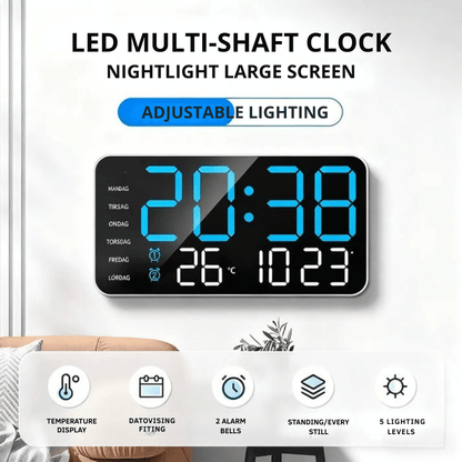 LumiVista — LED Smart Clock | 50% OFF