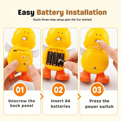 DancingDuck — Musikalisches LED-Spielzeug für Kinder | 50% RABATT