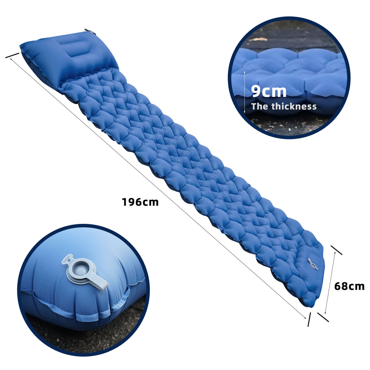 AeroNest — Inflatable Camping Sleep Pad | 50% OFF