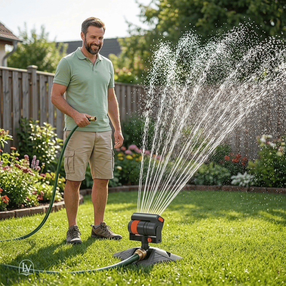 AquaBloom — Garden Sprinkler | 50% OFF