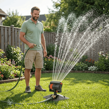AquaBloom — Garden Sprinkler | 50% OFF