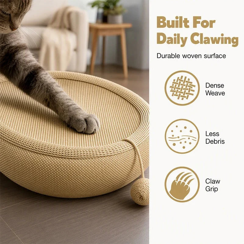 CatScratch Oval — Protects Furniture, Delights Cats
