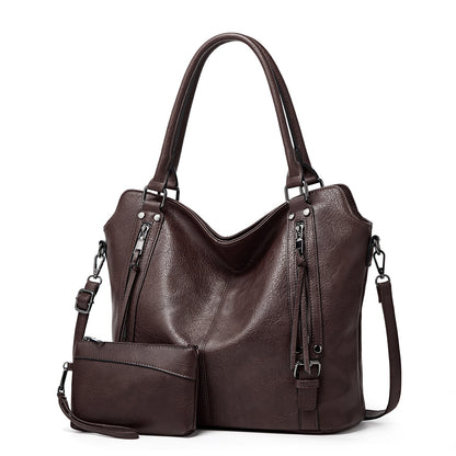 Elisa – Women's PU Leather Handbag with Smart Organization