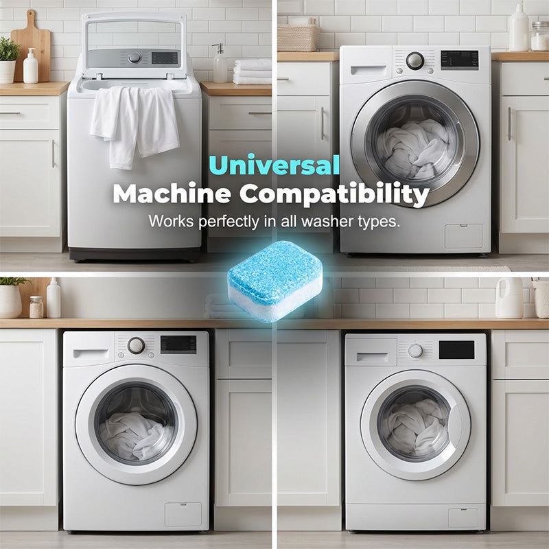 WasherRefresh Tablets — Eliminate Odors Immediately
