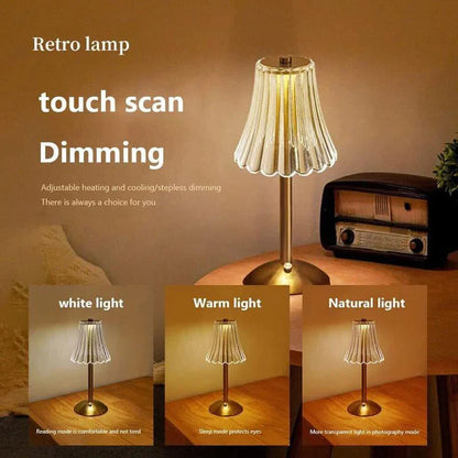 Retro Touch Lamp — Instantly Perfect Ambiance