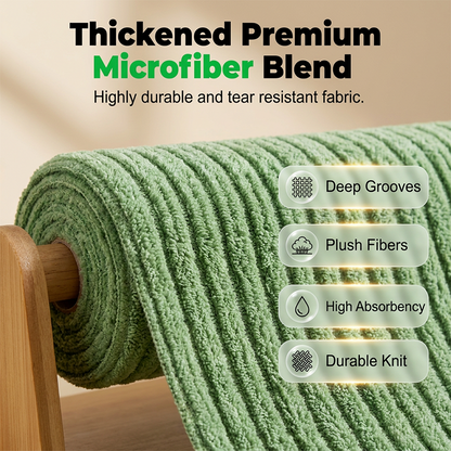 Microfiber Cleaning Sheets — Effortless Grease Erase