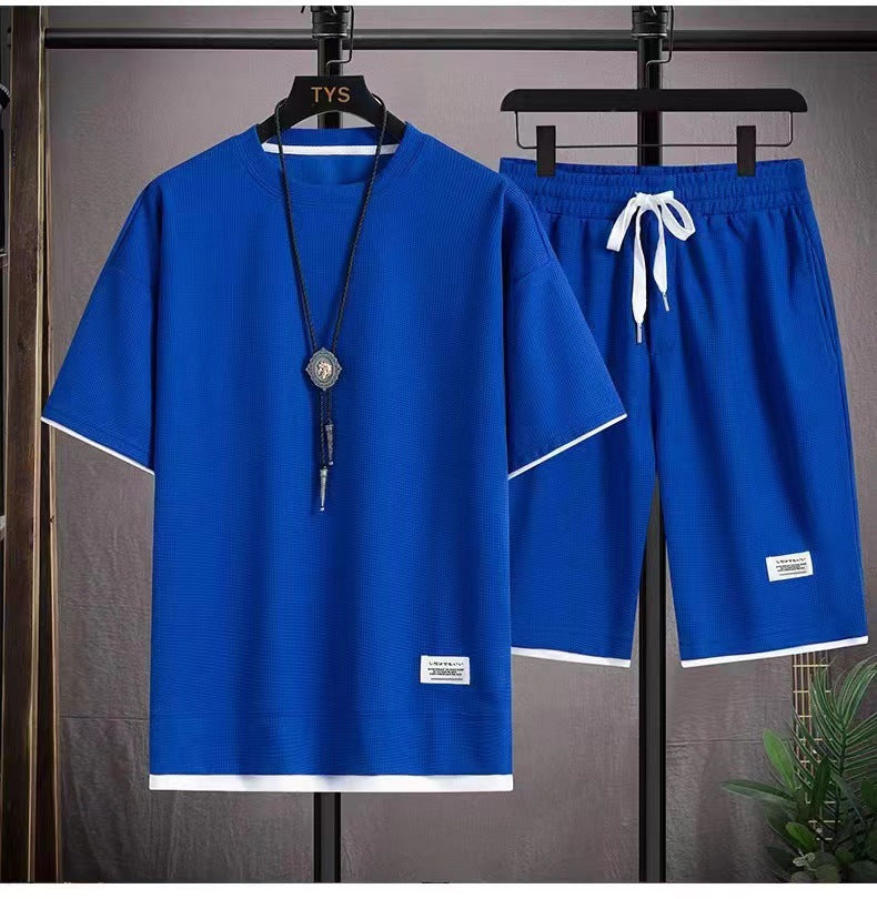 Jordan — Lightweight, Breathable Waffle Fabric Set for Men