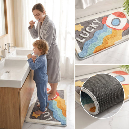 Rocket Water Spray Mat — Cozy Dry Steps