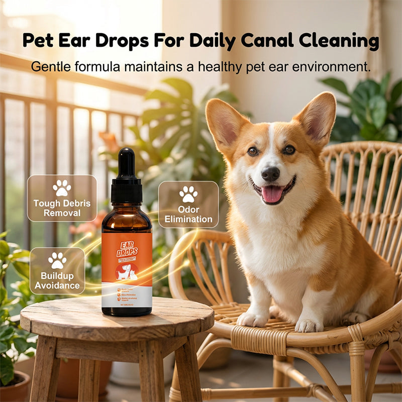 PetEase Ear Drops — Soothe, Refresh, Feel Good - 30ml