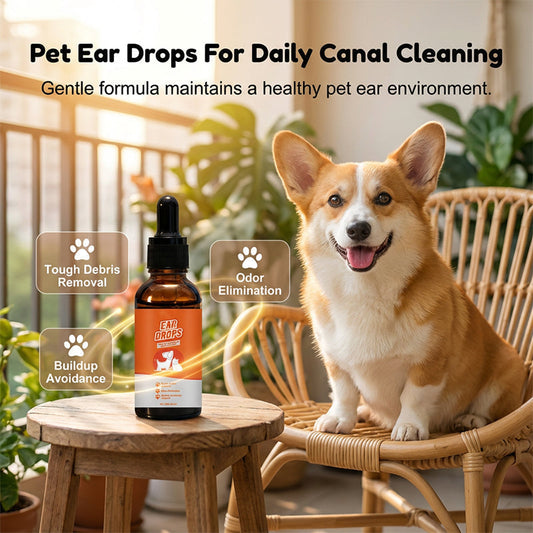 PetEase Ear Drops — Soothe, Refresh, Feel Good - 30ml