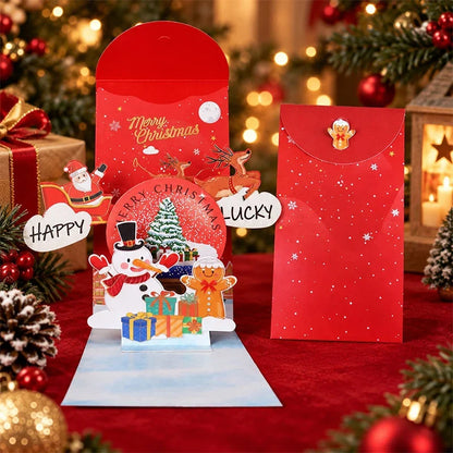 3D Holiday Pop-Up Card — Spark Joy, Create Memories