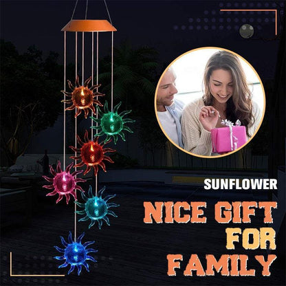 DuskGlow Solar Wind Chimes — Effortlessly Create Evening Ambiance