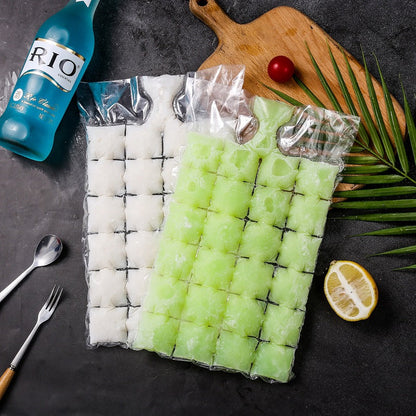 Disposable Ice Bags – Perfect Cubes, No Mess