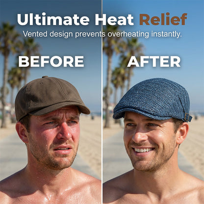 Oliver – Breathable Summer Cap with Adjustable Fit and Sun Protection
