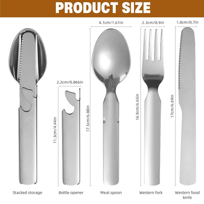 Folding Cutlery — Ultimate Portable Tableware