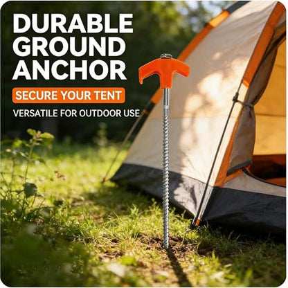 BlazeGrip — Steel Tent Stakes 4pcs set | 50% OFF