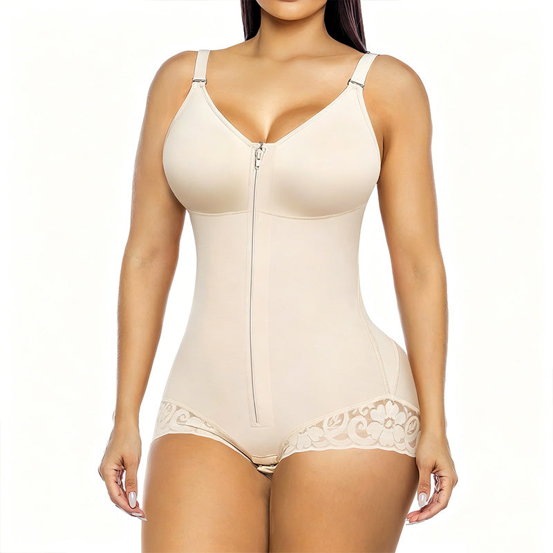 Heather – Women's 360° Waist-Shaping Bodysuit with Adjustable Straps