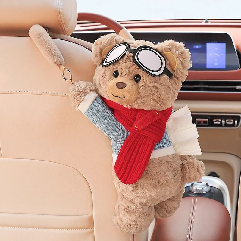 Bear with Red Scarf – Cozy Comfort Within Reach