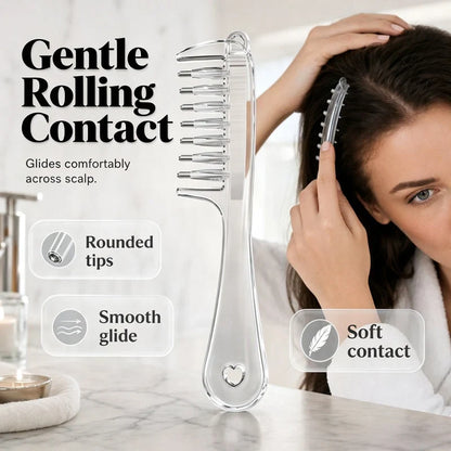 LumaSheer Scalp Massager — Precise Care, Pure Bliss