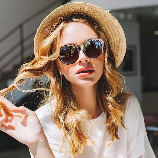 Sophie — Polarized Cat-Eye Sunglasses for Prescription Glasses