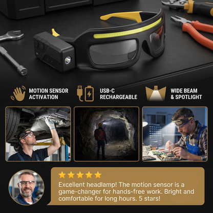 VisionBeam Glasses — Freedom with Follow-Focus