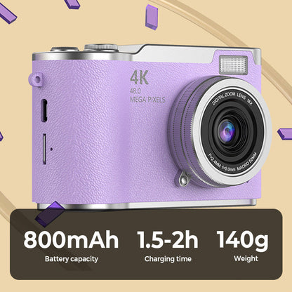 CrystalView 4K Camera – Capture the Magic of Life