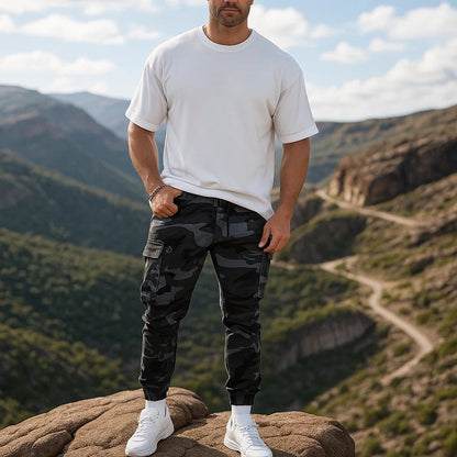 Peter – Durable Men's Cargo Pants with Flexible Waistband