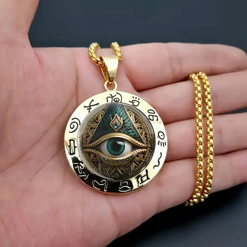 All-Seeing Eye Pendant — Unleash Magnetic Confidence