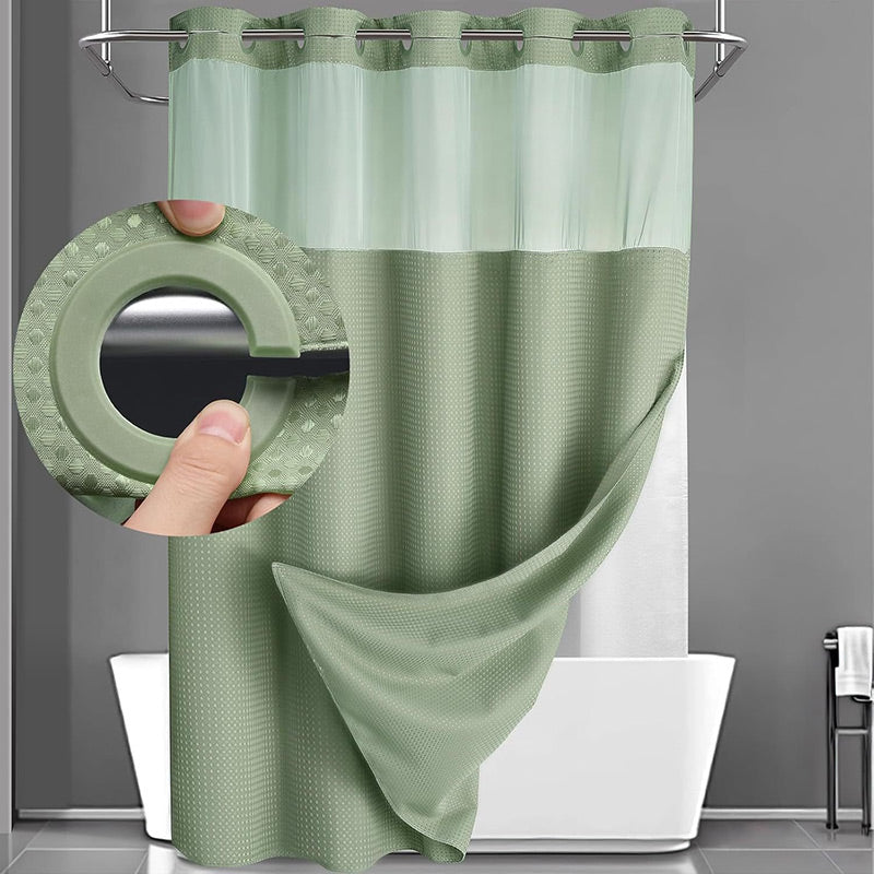 Shower Privacy Curtain — Keep Dry, Brighten Mood