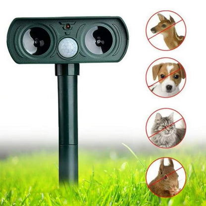 GuardPulse — Solar Animal Repeller | 50% OFF