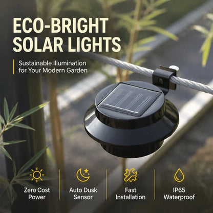 SunnyGlow Solar Light — Effortless Brightness Anytime
