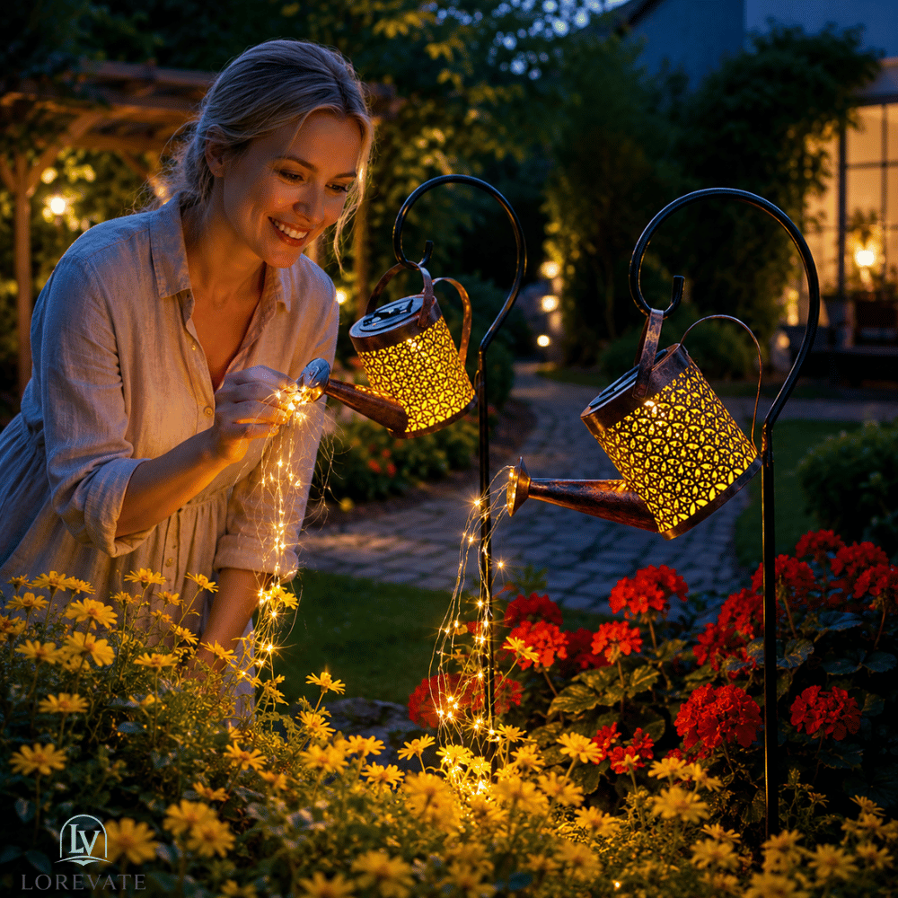 GlowMist — Solar Garden Lights | 50% OFF