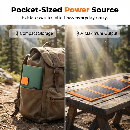 TitanRay Solar Charger — Charge Your Freedom