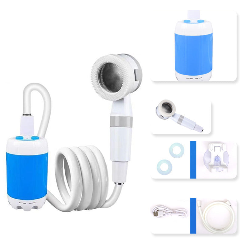 AquaFlow — Portable Outdoor Shower | 50% OFF