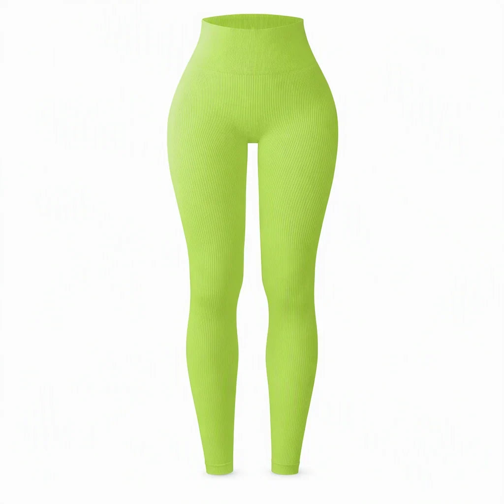 Lina — Seamless Yoga Leggings with High-Waist Support