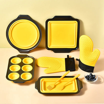 FlexiBake — Silicone Bakeware Set | 50% OFF