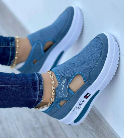 Felicity – Padded Flyknit Shoes with Memory Foam Comfort