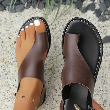 Ava – Women's Sandals with Toe Ring and Comfort Sole