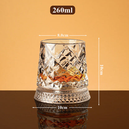 SpinMaster Whiskey Glass — Ignite Richer Sips