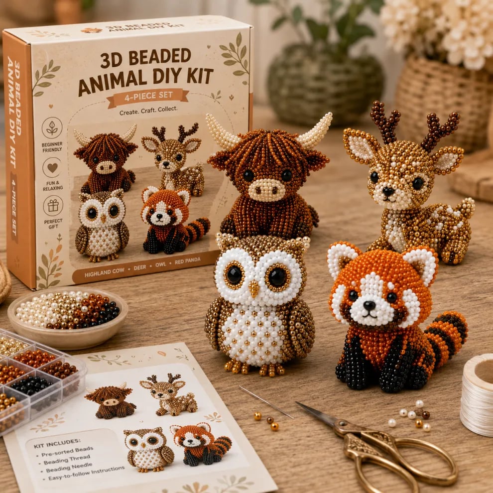 BeadCraft Bliss Set – Create Cheerful Miniatures