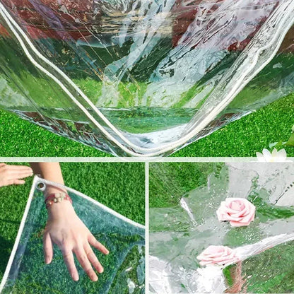 ClearShield — Transparent Waterproof PVC Cover | 50% OFF