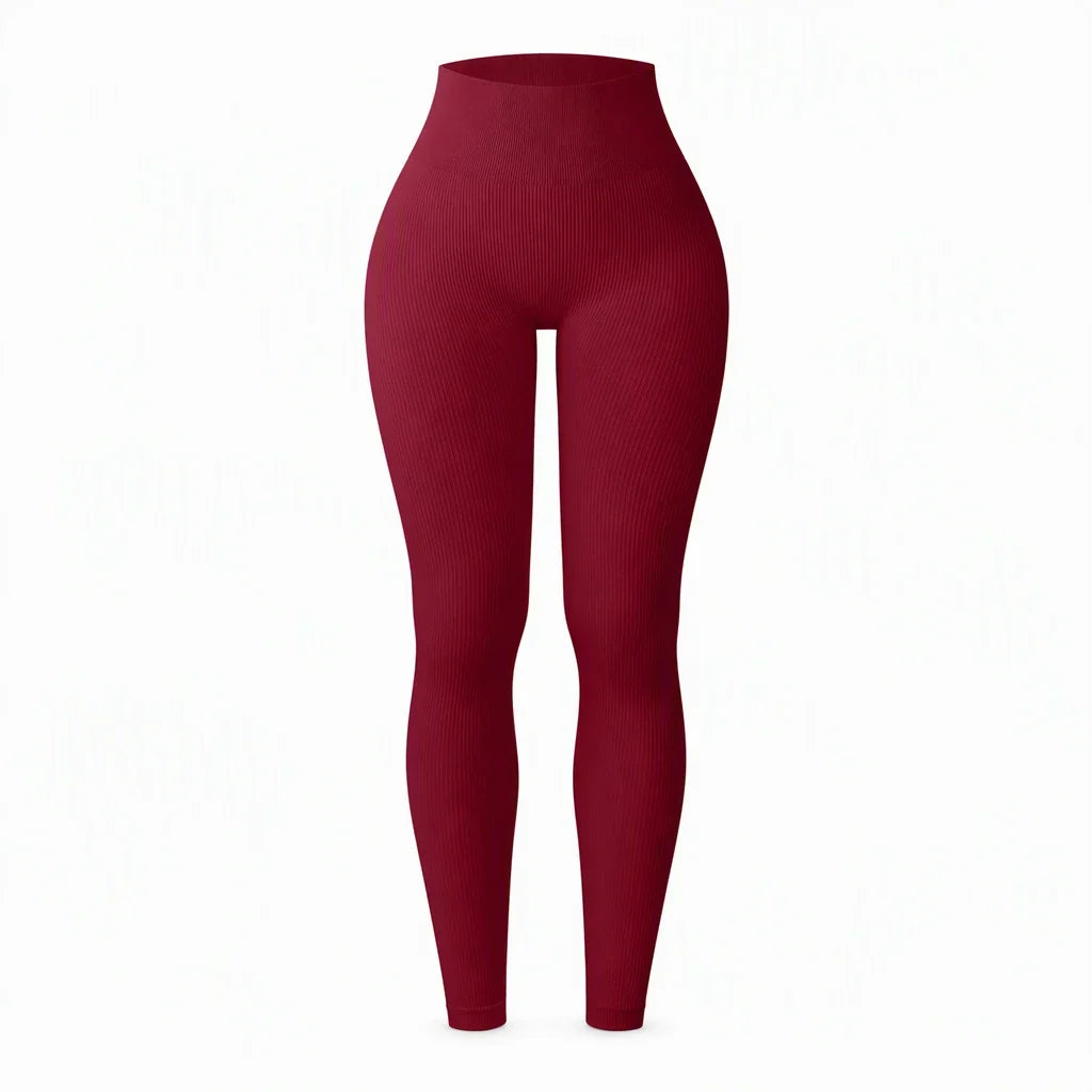 Lina — Seamless Yoga Leggings with High-Waist Support