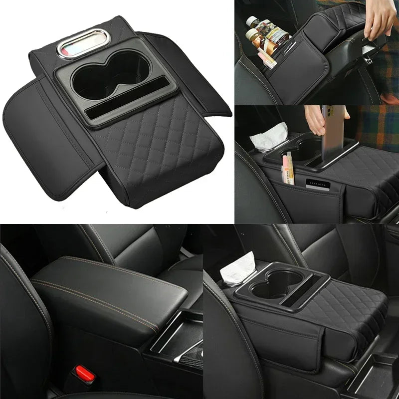CruiseEase Memory Foam Armrest – Ultimate Comfort, Organized Ride